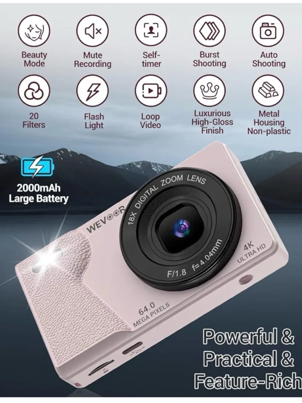 N/A pink compact